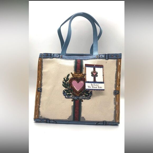 Brighton Tote Bag In Love We Trust NWT - Picture 2 of 3